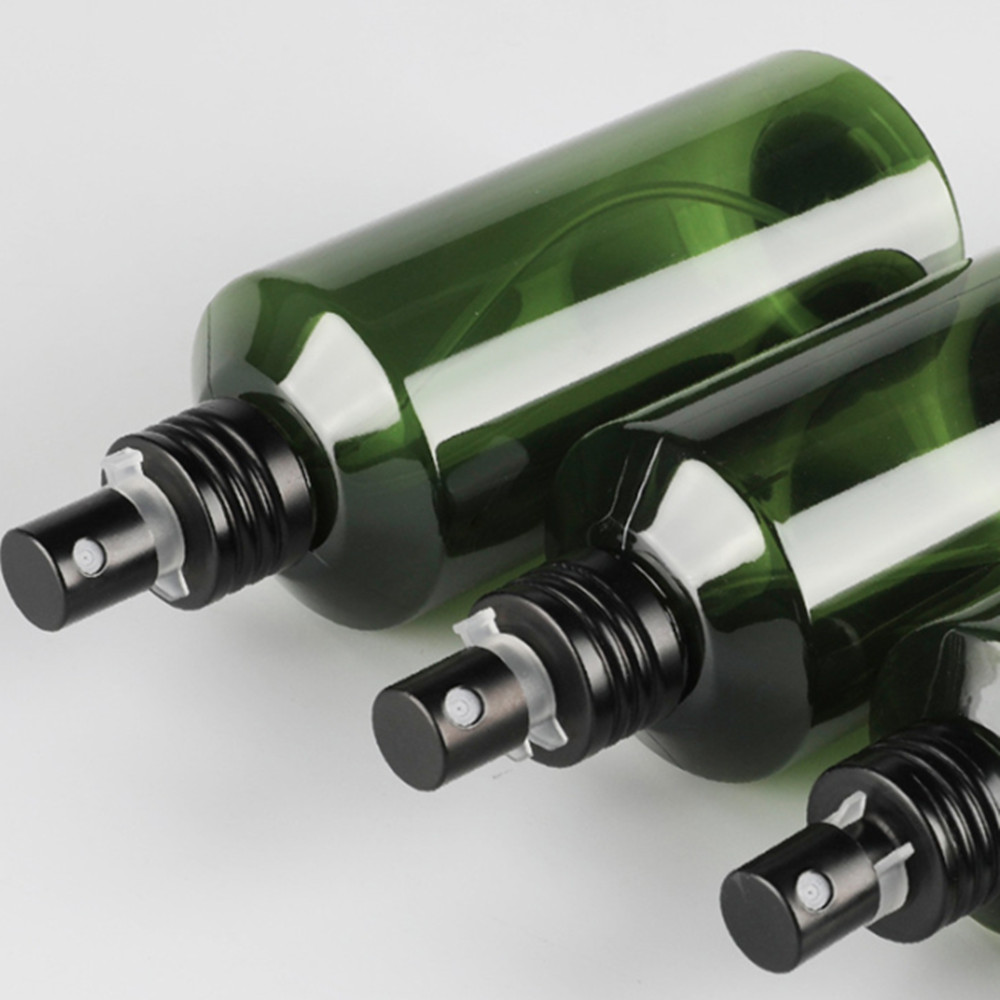Travel Accessories Bottles - 1PC 50/100/150/200 ML สเปรย์ขวดแบบพกพาพลาสติกสีเขียว Sprayer ขวดเติมน้ําหอมขวดคอนเทนเนอร์เครื่องสําอาง