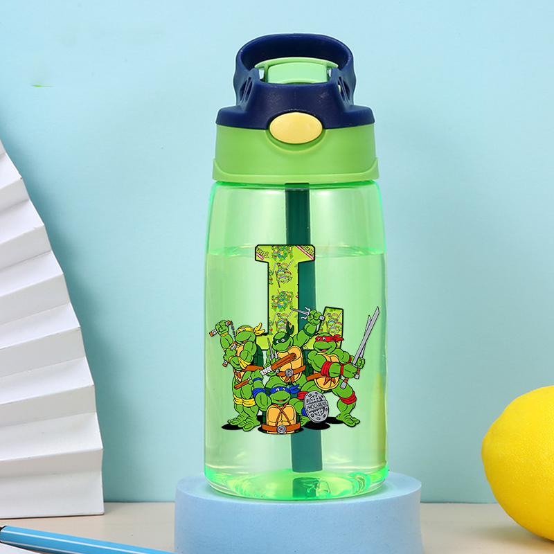 Travel Accessories Bottles - เต่านินจาวัยรุ่นขวดน้ำอะนิเมะขวดกีฬาการเดินทางกลางแจ้งฟิตเนสถ้วยลายการ์ตูนถ้วยดื่มแบบพกพา