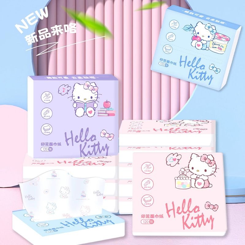 กระดาษทิชชู่ลายเฮลโลคิตตี้แบบใ - Travel Accessories Girly บทวิจารณ์และราคา