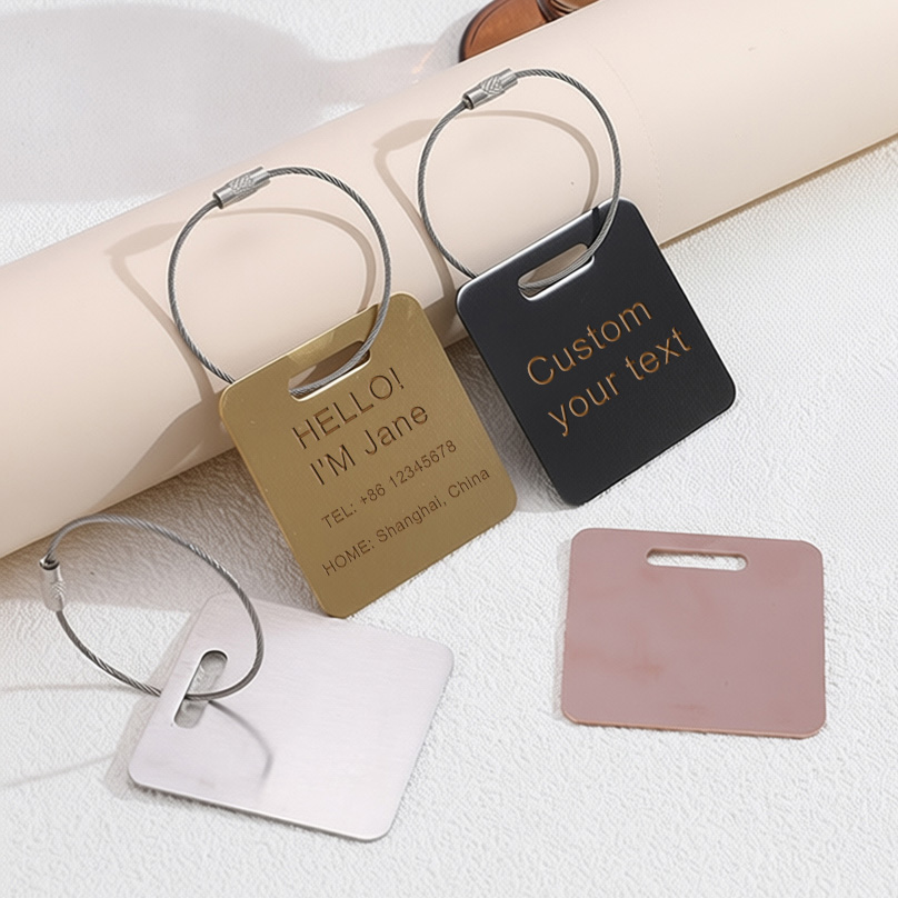 ป้ายชื่อกระเป๋าเดินทางแบบกำหนด - Travel Accessories Deals บทวิจารณ์และราคา