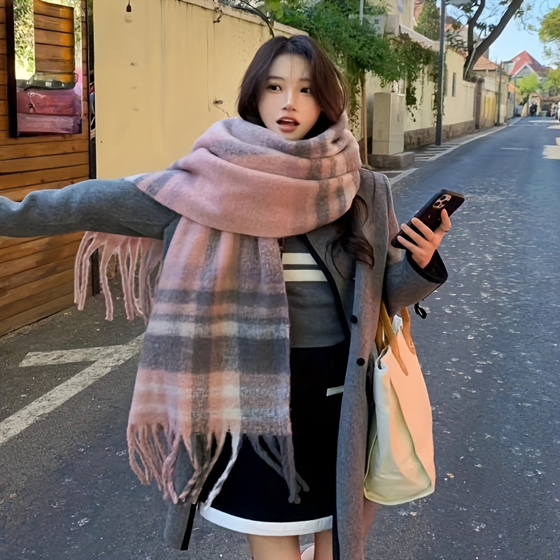 ผ้าพันคอลายสก็อตคลาสสิกสำหรับผ - Travel Accessories Designer บทวิจารณ์และราคา