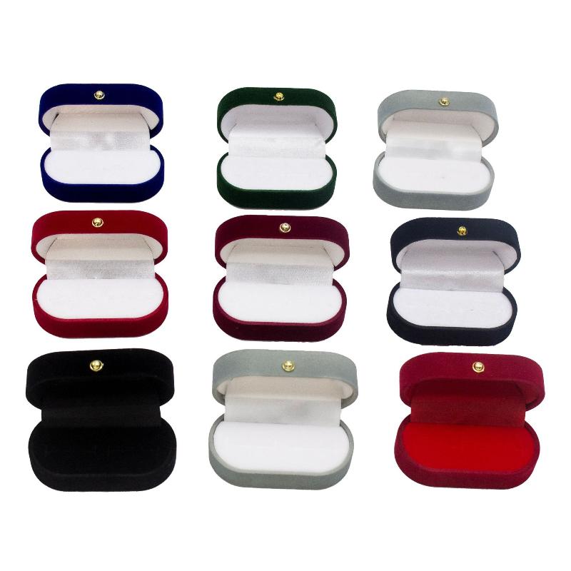 กล่องใส่แหวนแบบพกพาทำจากผ้าสัก - Accessories Travel Jewelry Box บทวิจารณ์และราคา