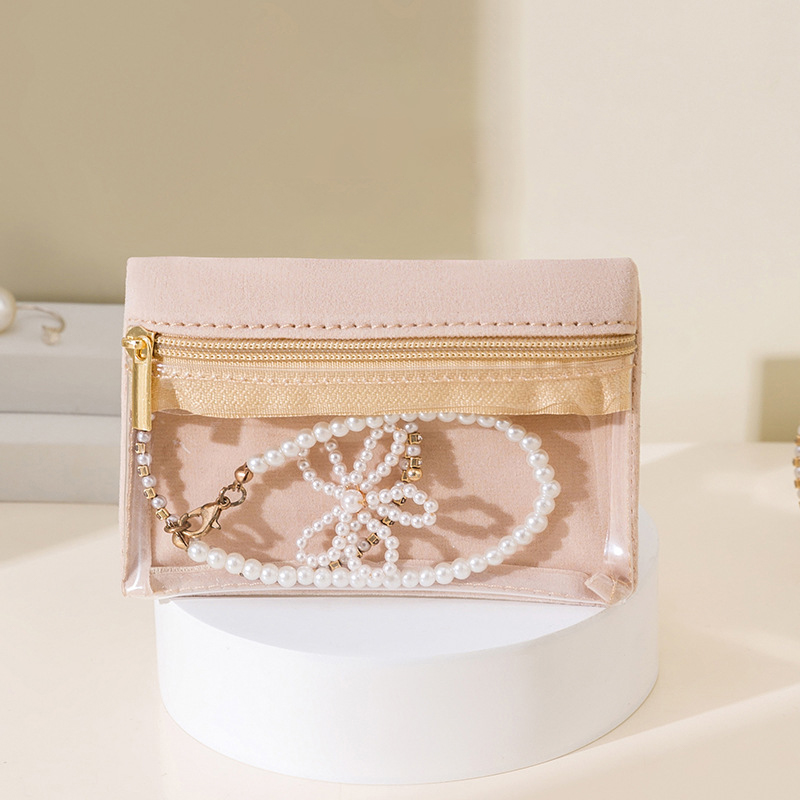 กล่องใส่เครื่องประดับกำมะหยี่แ - Accessories Travel Jewelry Box บทวิจารณ์และราคา