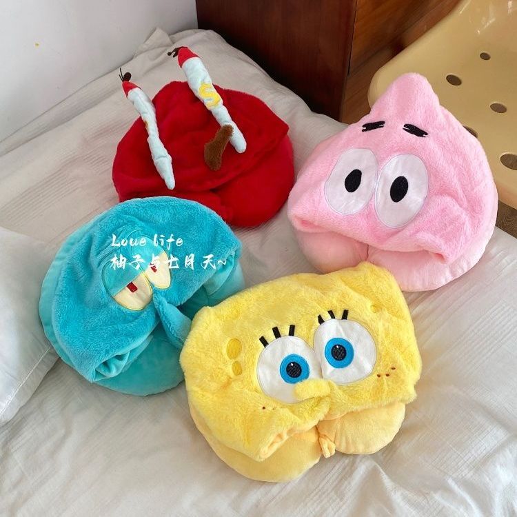 หมอนรองคอรูปตัว U ลายการ์ตูนสป - Travel Accessories Girly บทวิจารณ์และราคา