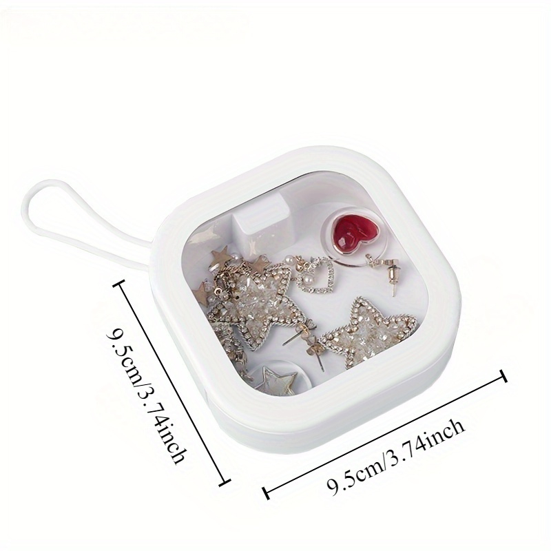 กล่องใส่เครื่องประดับสีชมพู 1  - Accessories Travel Jewelry Box บทวิจารณ์และราคา