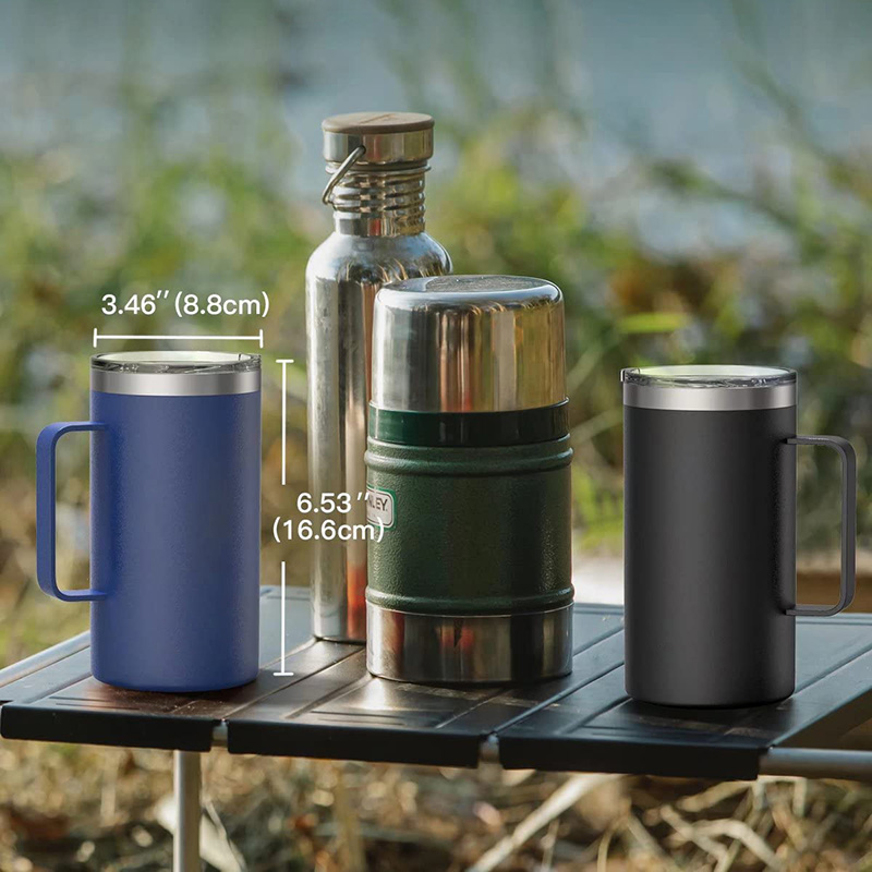 680ml ถ้วยกาแฟสแตนเลสแก้ว Leak - Travel Accessories Bottles บทวิจารณ์และราคา