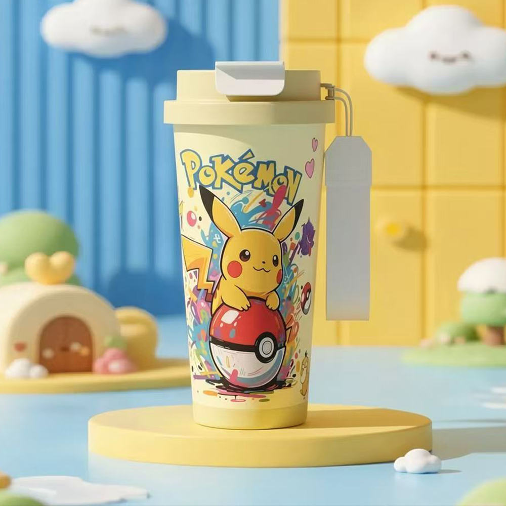 สีเหลืองโปเกมอน ปิกาจู 520 มล. - Travel Accessories Bottles บทวิจารณ์และราคา