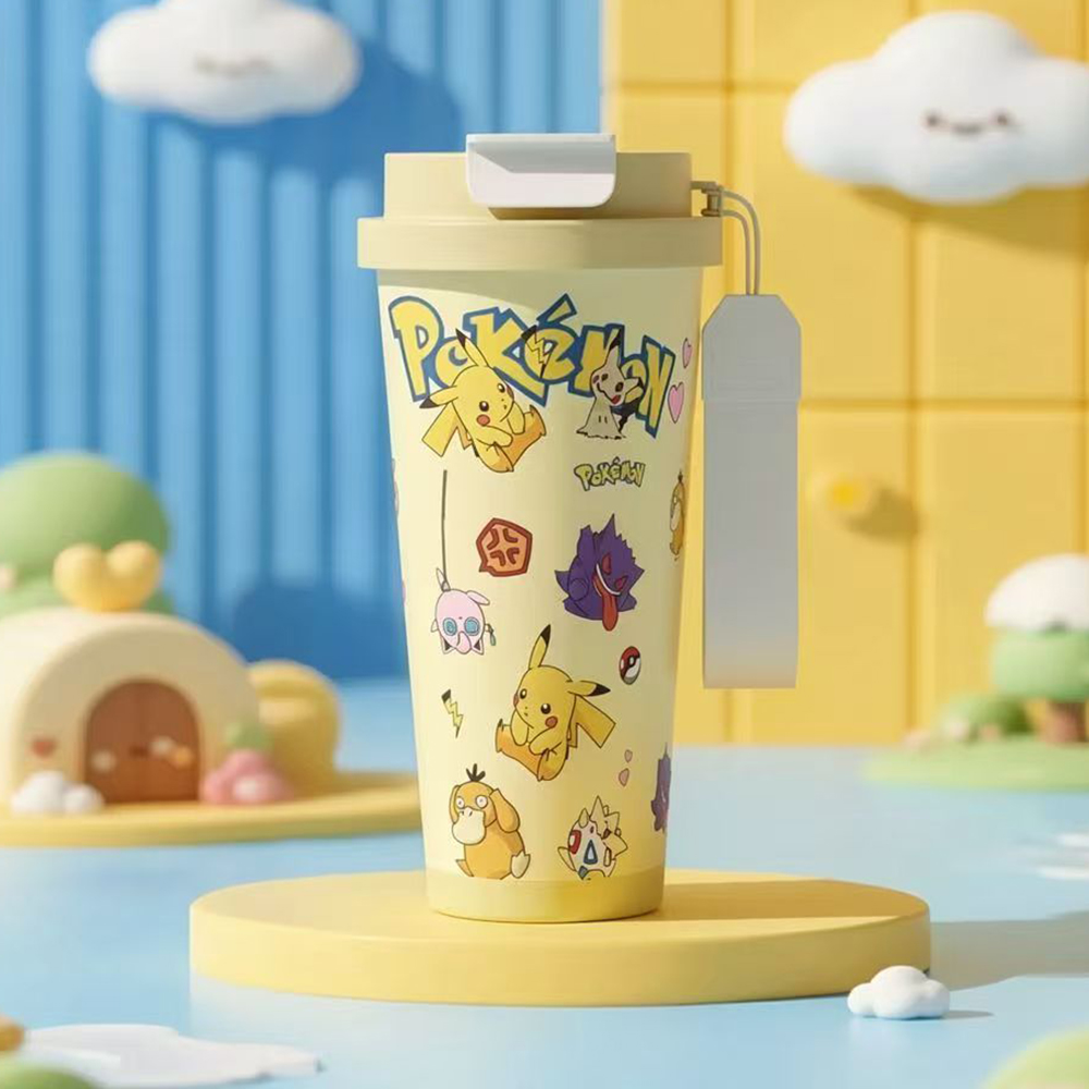 สีเหลืองโปเกมอน ปิกาจู 520 มล. - Travel Accessories Bottles บทวิจารณ์และราคา