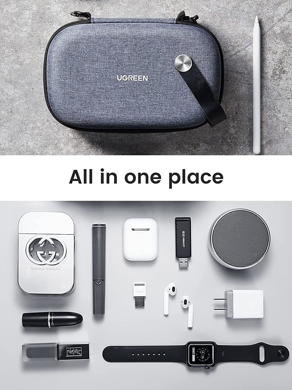 กระเป๋าจัดระเบียบอุปกรณ์อิเล็ก - Travel Accessories Organizer Case บทวิจารณ์และราคา