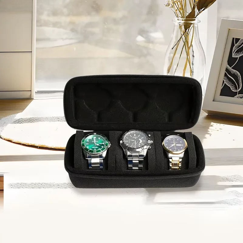 กล่องใส่นาฬิกาแบบพกพา 3 ช่อง แ - Accessories Travel Jewelry Box บทวิจารณ์และราคา