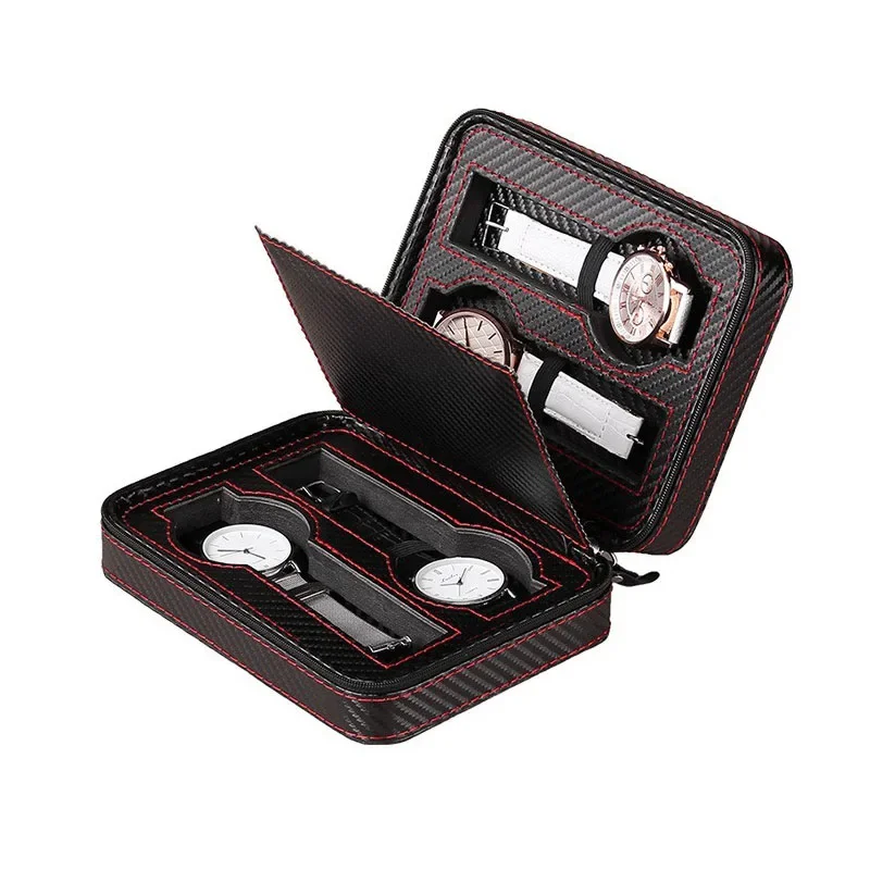 4-Slot แบบพกพานาฬิกากล่องเก็บก - Accessories Travel Jewelry Box บทวิจารณ์และราคา