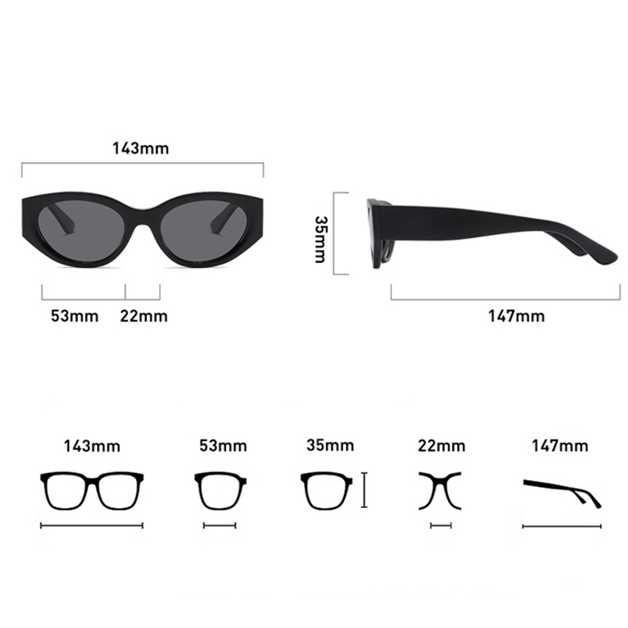 แว่นกันแดดโพลาไรซ์ทรงแคทอายสำห - Quality Travel Accessories บทวิจารณ์และราคา