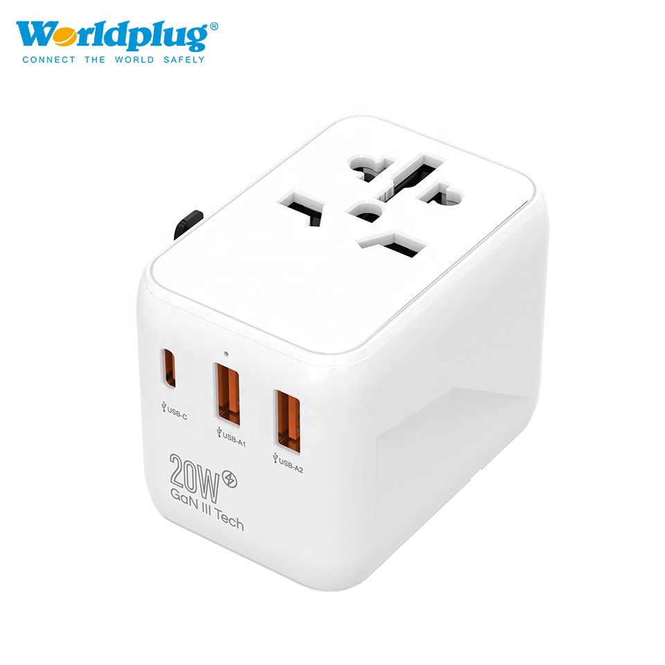 อะแดปเตอร์แปลงไฟแบบ GaN 20W Ty - Travel Adapter Universal บทวิจารณ์และราคา
