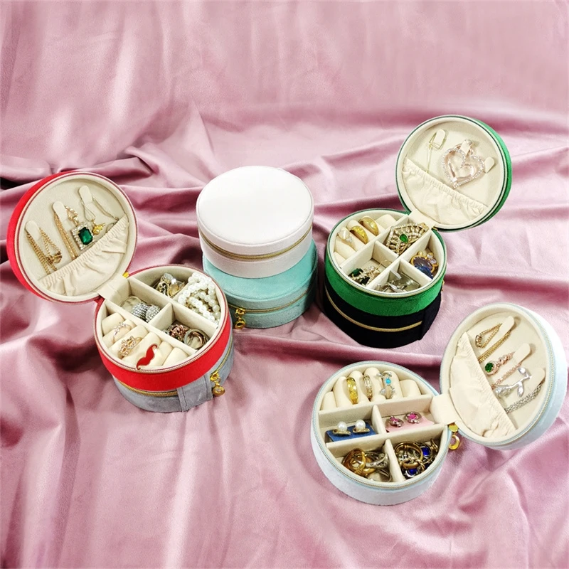 กล่องใส่เครื่องประดับแบบพกพา ส - Accessories Travel Jewelry Box บทวิจารณ์และราคา
