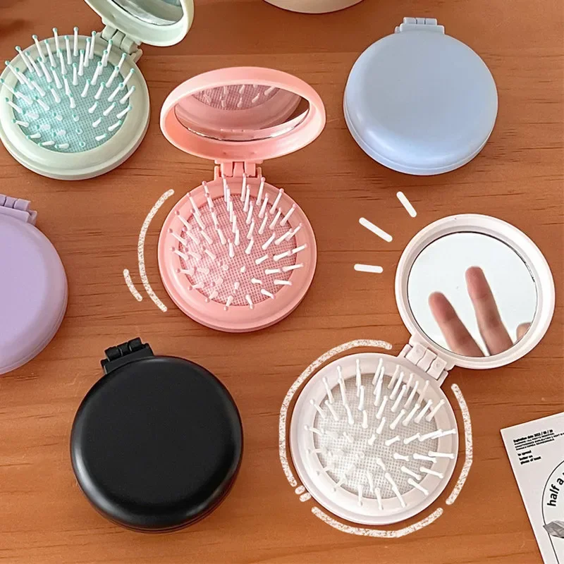 1 ชิ้น Mini แบบพกพา Hairbrush  - Travel Accessories For 2 Year Old บทวิจารณ์และราคา