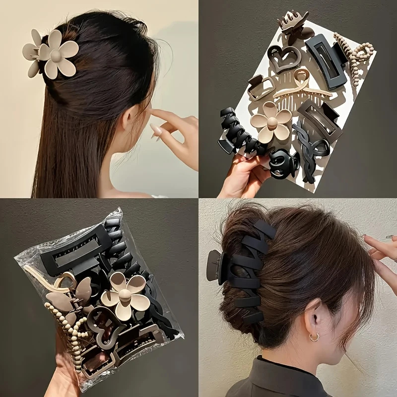 11 ชิ้นคละผมคลิปกรงเล็บอเนกประ - Travel Accessories For Elderly บทวิจารณ์และราคา