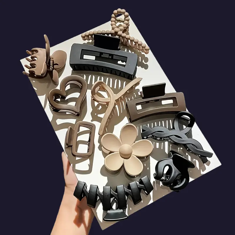11 ชิ้นคละผมคลิปกรงเล็บอเนกประ - Travel Accessories For Elderly บทวิจารณ์และราคา