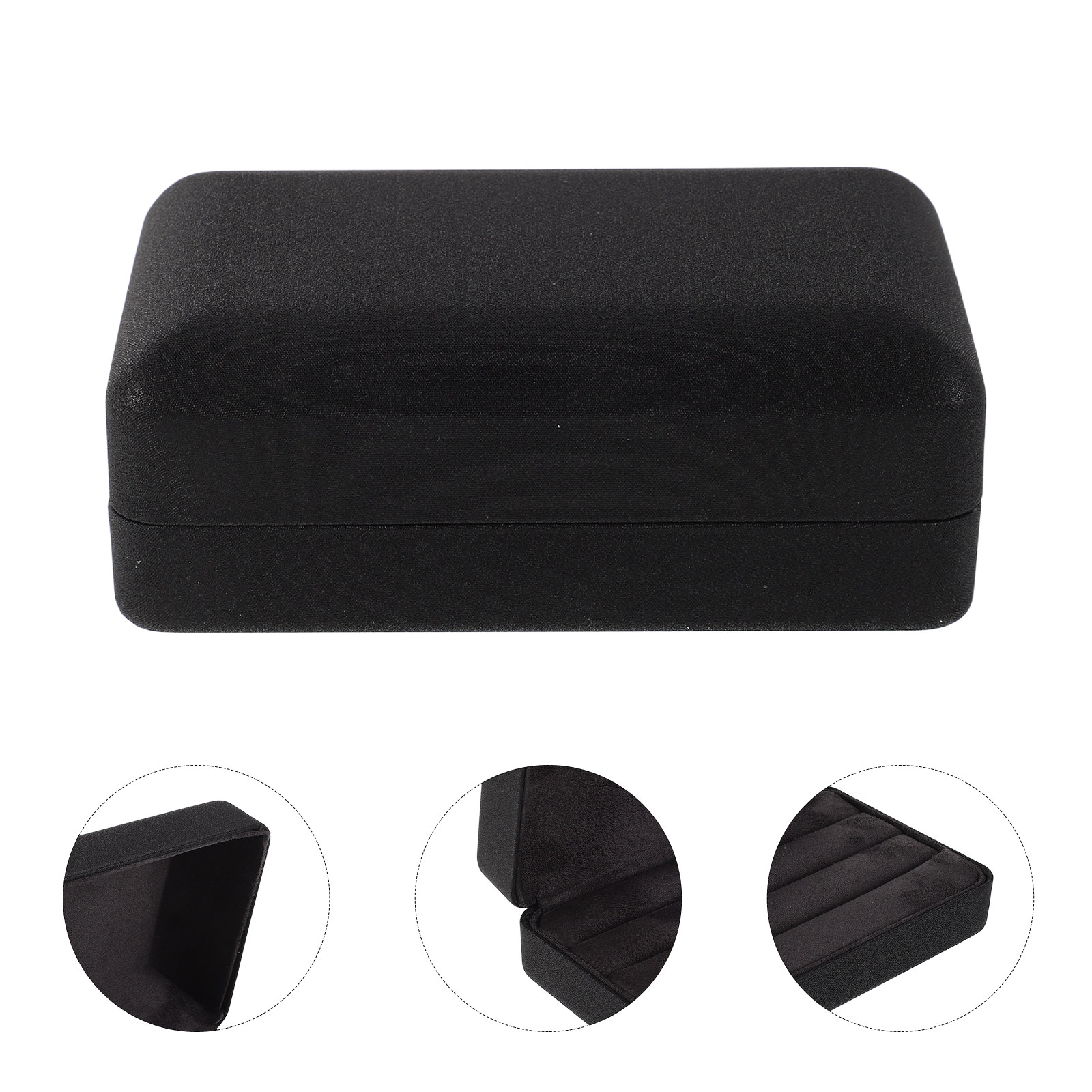 กล่องเก็บเครื่องประดับพกพาสีดำ - Accessories Travel Jewelry Box บทวิจารณ์และราคา