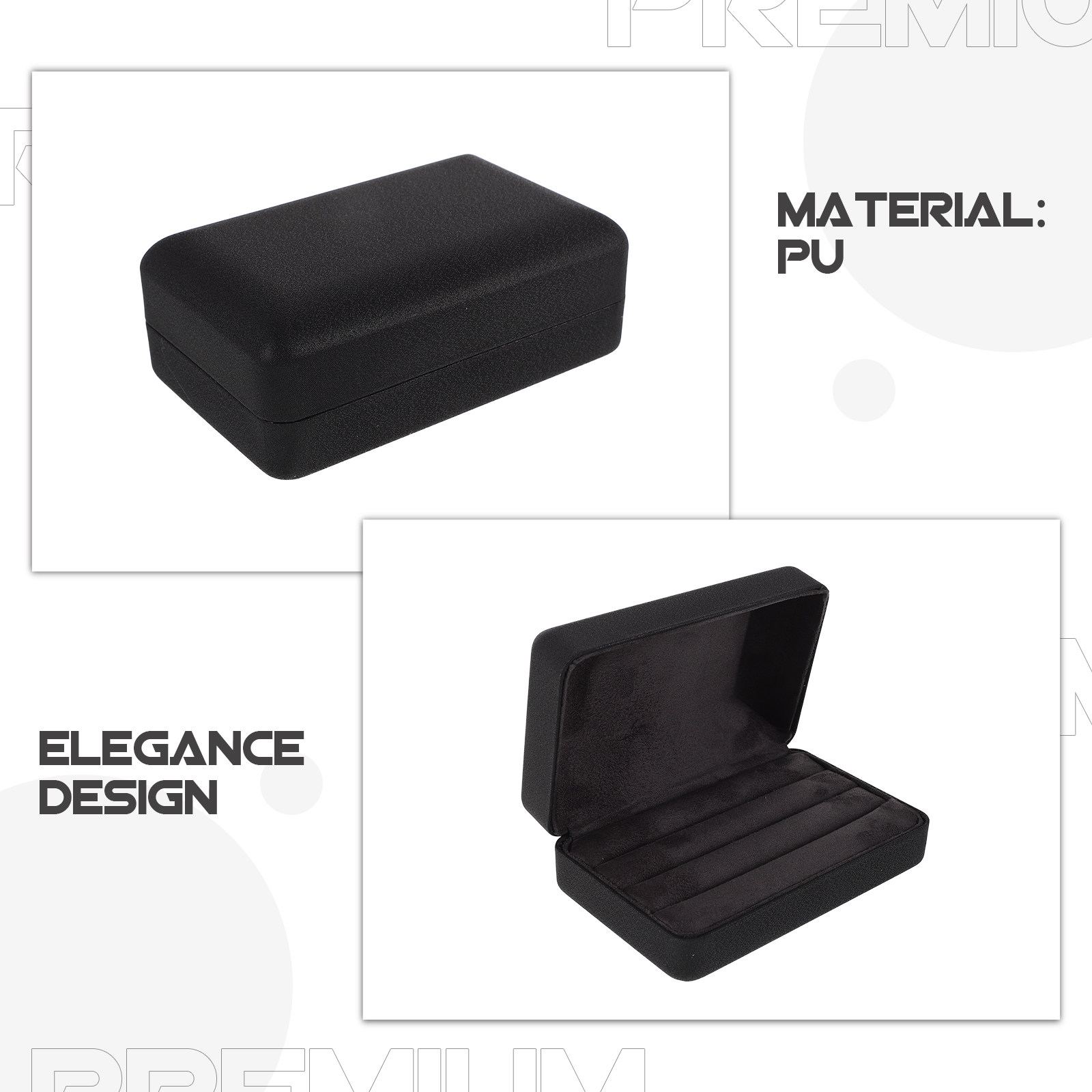 กล่องเก็บเครื่องประดับพกพาสีดำ - Accessories Travel Jewelry Box บทวิจารณ์และราคา
