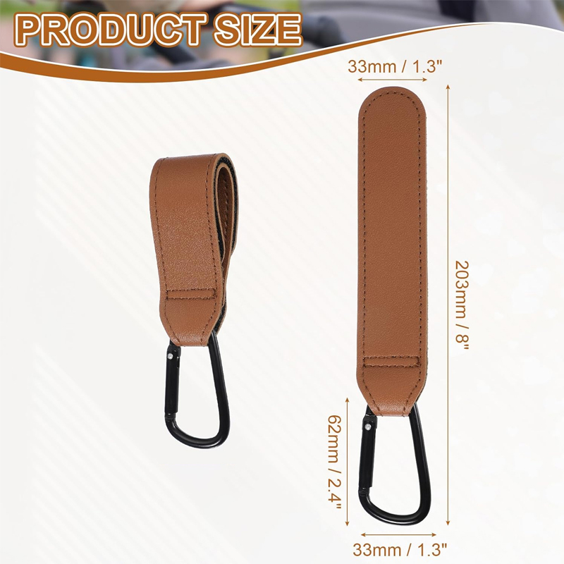 ตะขอเกี่ยวรถเข็นเด็กแบบหนัง 2  - Travel Accessories For 2 Year Old บทวิจารณ์และราคา