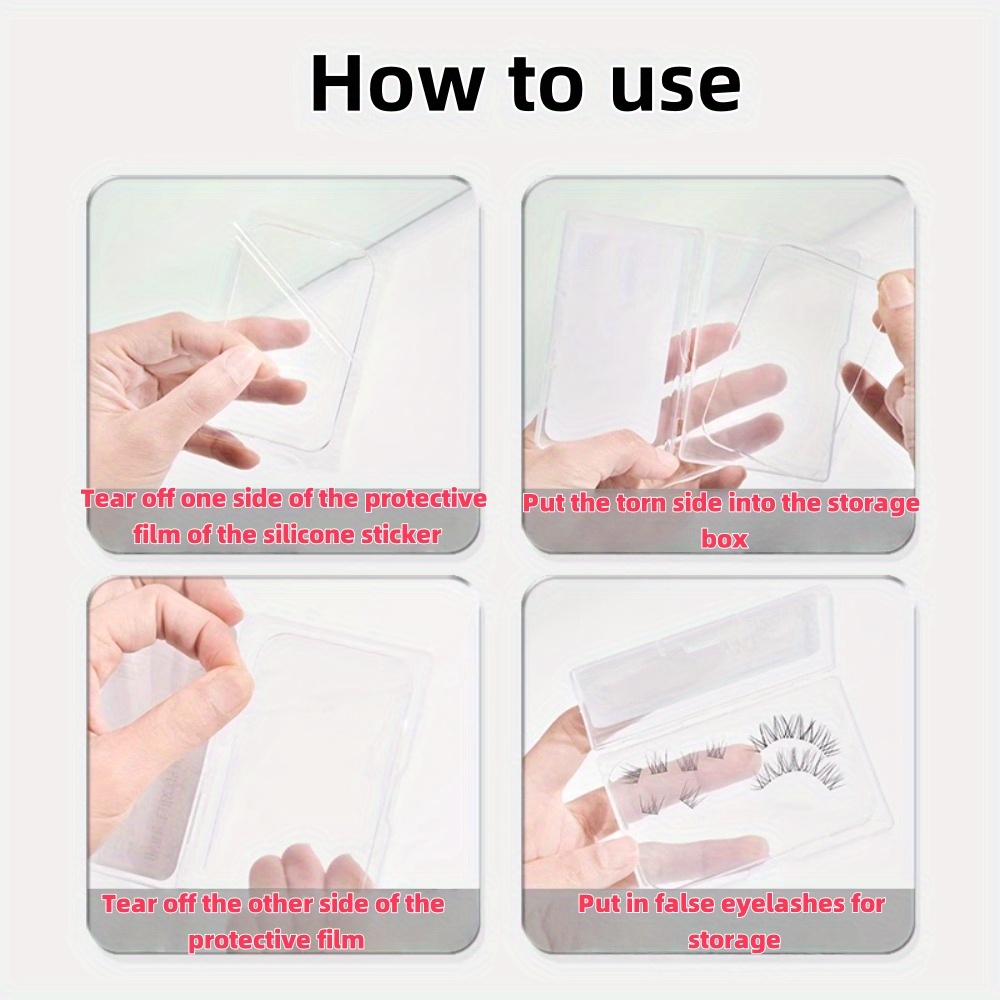 กล่องเก็บขนตาปลอมแบบพกพา กล่อง - Travel Accessories Organizer Case บทวิจารณ์และราคา