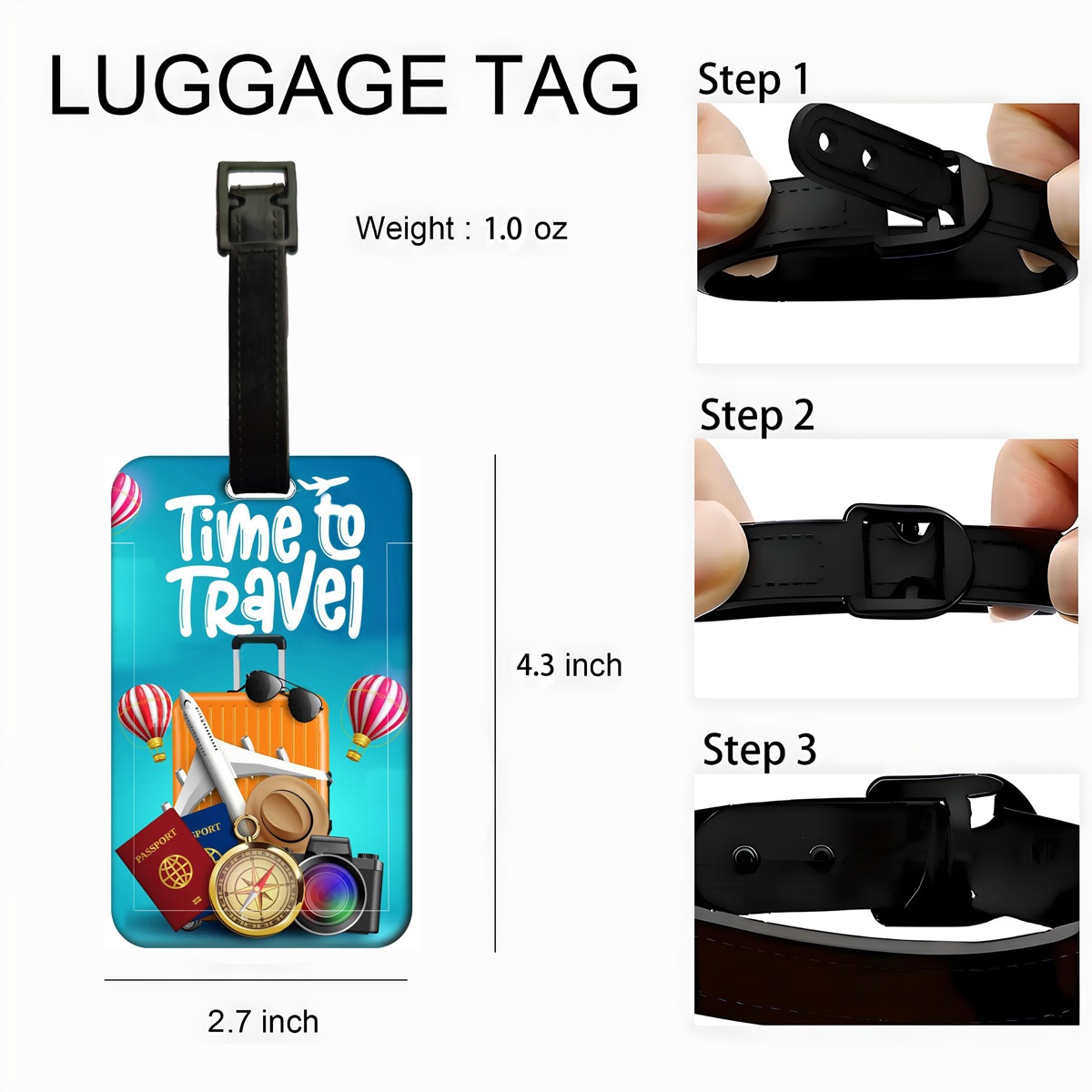 ป้ายติดกระเป๋าเดินทางสไตล์คลาส - Travel Accessories To Gift บทวิจารณ์และราคา