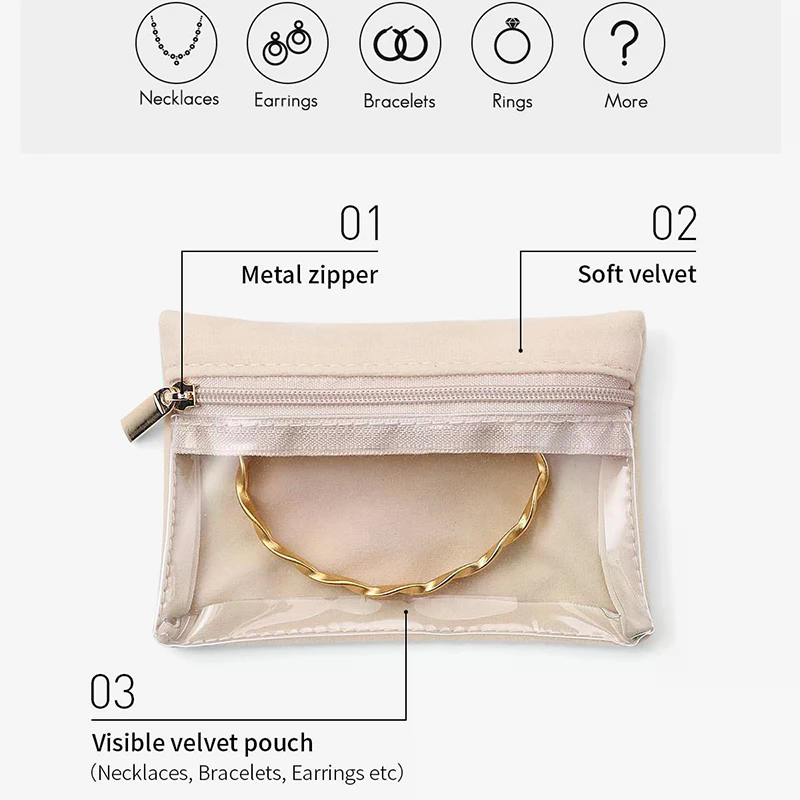 กระเป๋าเดินทางกันน้ำและกันฝุ่น - Accessories Travel Jewelry Box บทวิจารณ์และราคา