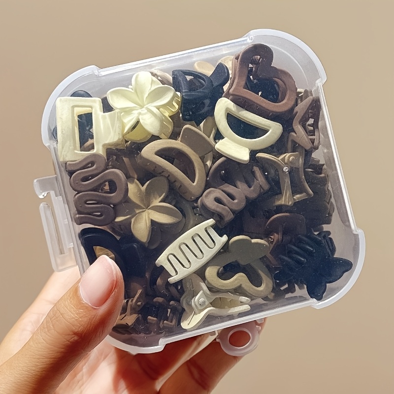 คลิปหนีบขนาดเล็กสีเบจแบบคละแบบ - Travel Accessories To Gift บทวิจารณ์และราคา