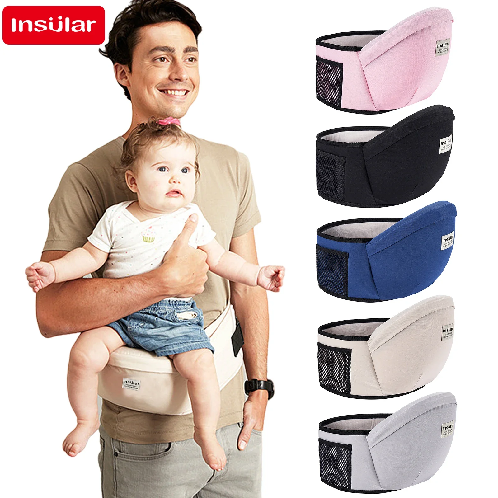 หนาเด็กสะโพกที่นั่ง Carrier ทา - Travel Accessories For 2 Year Old บทวิจารณ์และราคา