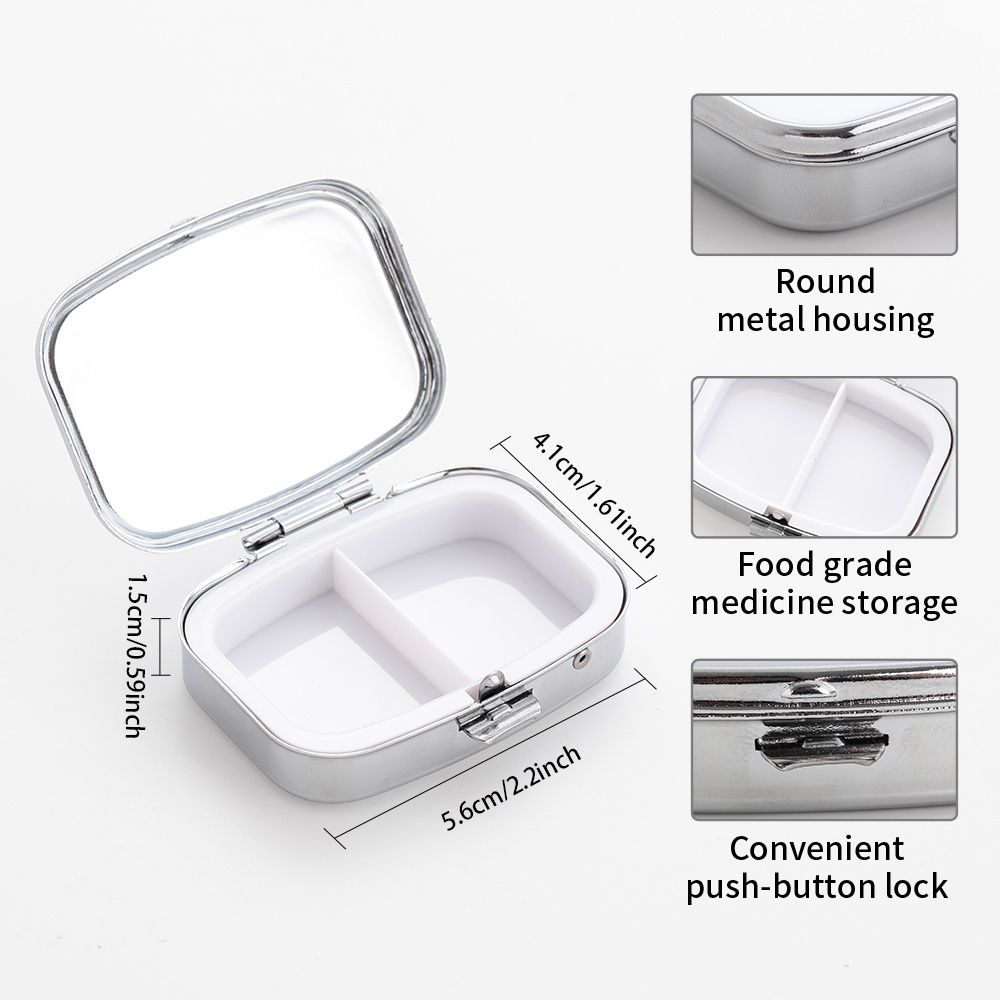กล่องยาโลหะแบบพกพาสองช่อง, กล่ - Accessories Travel Jewelry Box บทวิจารณ์และราคา