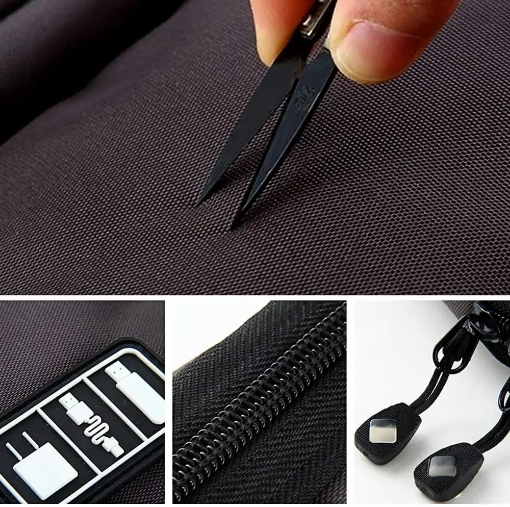 ชุดอุปกรณ์จัดเก็บสายเคเบิล กระ - Travel Accessories Organizer Case บทวิจารณ์และราคา