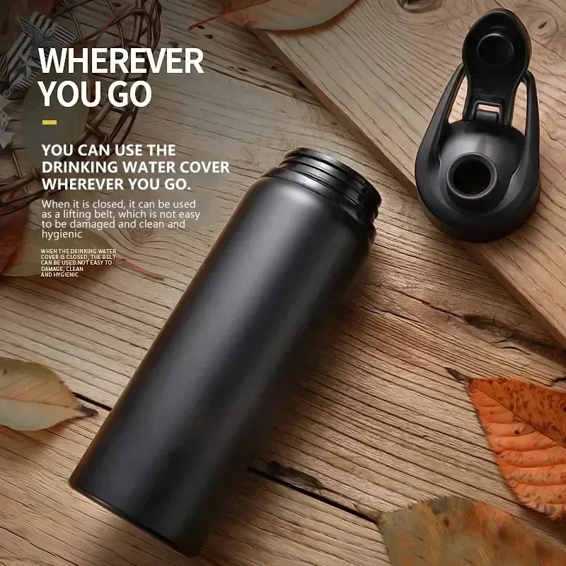 1-3PCS สแตนเลสแบบพกพากีฬาขวดน้ - Travel Accessories Bottles บทวิจารณ์และราคา
