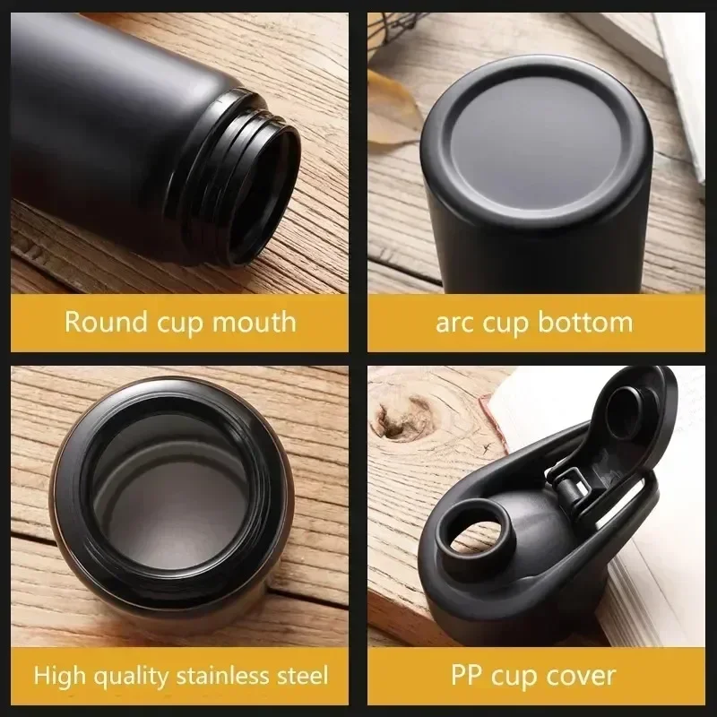 1-3PCS สแตนเลสแบบพกพากีฬาขวดน้ - Travel Accessories Bottles บทวิจารณ์และราคา